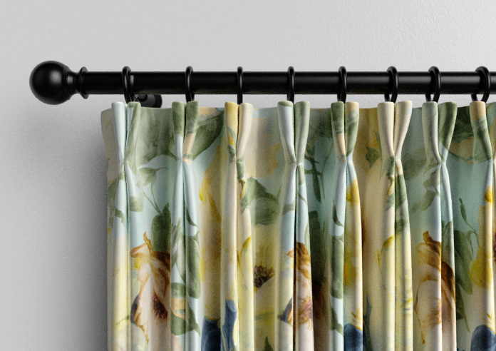 Amelia Faux Silk, Buttercup Mist - Made to Measure Curtain - Image 10